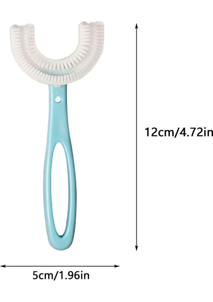 Silikon Çocuk Diş Fırçası Tartar Temizleyici (2-12 Yaş)