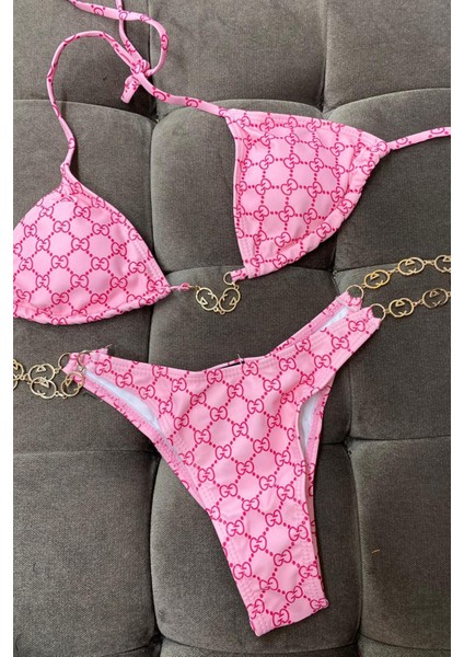 Gigi Lussa Bikini - Pembe