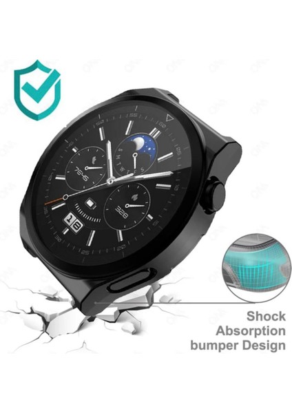 Huawei Watch Gt3 Pro 46 mm 360 Tam Koruma Silikon Kılıf modelleri