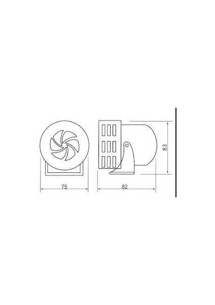 MS-190 Mini Motor Siren