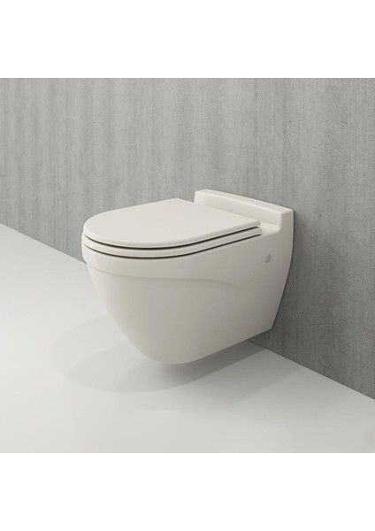 Bocchi Taormina Arch Asma Klozet Parlak Bisküvi Kapak Hariç 1012-014-0128 fiyatları