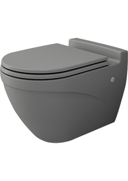 Bocchi Taormina Arch Asma Klozet Mat Gri Kapak Hariç 1012-006-0128