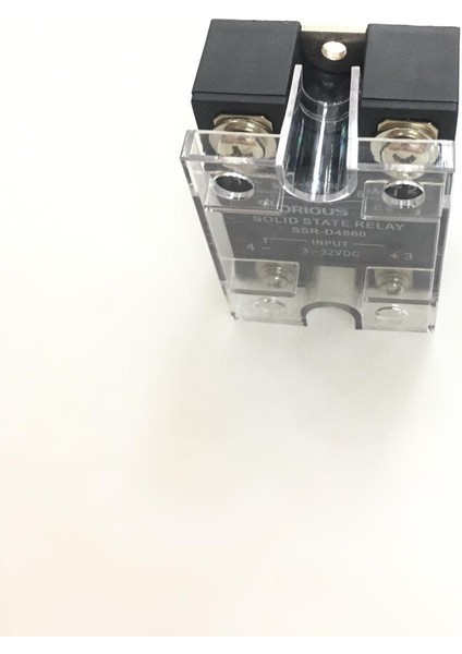 1 Kutuplu Solid State Röle 60A Giriş Dc (3-32V Dc) Giriş Ac (90-480 V Ac)