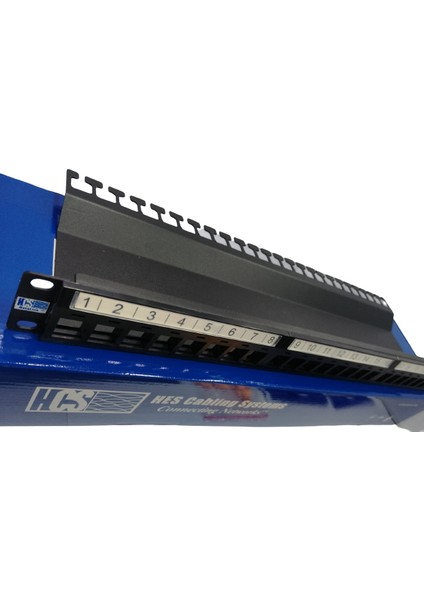 Scspazar Hcs P00-02450-1U 24 Port Keystone Jack Utp Boş PANEL+J6E-00873 Cat6 Keystone Jack 24 Adet