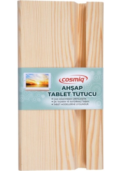 Ahşap Tablet Tutucu