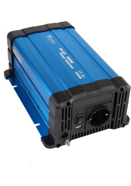 600 Watt Inverter Apex 12V 600 Watt Tam Sinüs Inverter
