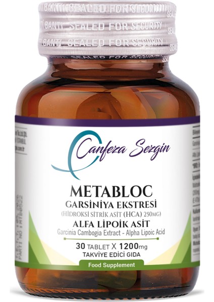 Metabloc Garsiniya Ekstresi Alfa Lipoik Asit