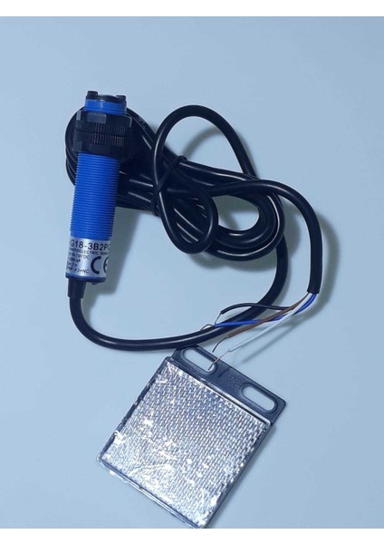 Reflektör Yansımalı 2m Fotosel 10-30 Vdc Pnp No-Nc