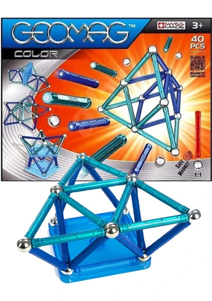 Color Manyetik Zeka Oyunu 40 Parça