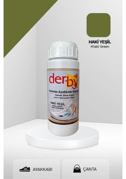 Kanvas - Bez / Kumaş Ayakkabı Boyası 100 ml - Kartela Renkleri