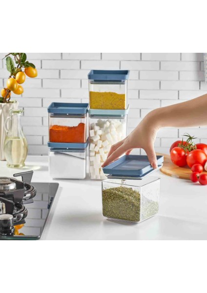 Vakumlu Kapak Kristal Mika Saklama - Erzak Kutusu modelleri