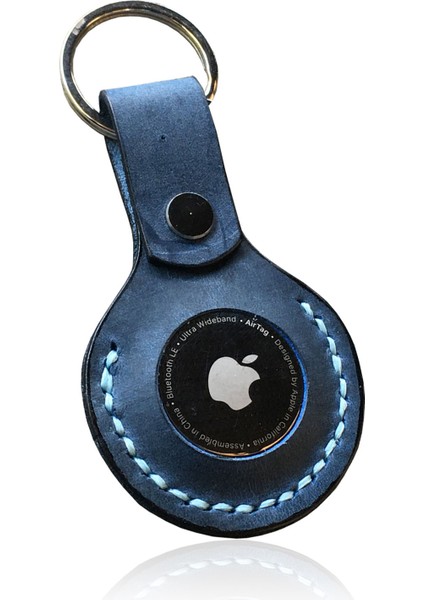 Apple Airtag Anahtarlık Kılıf - Deri