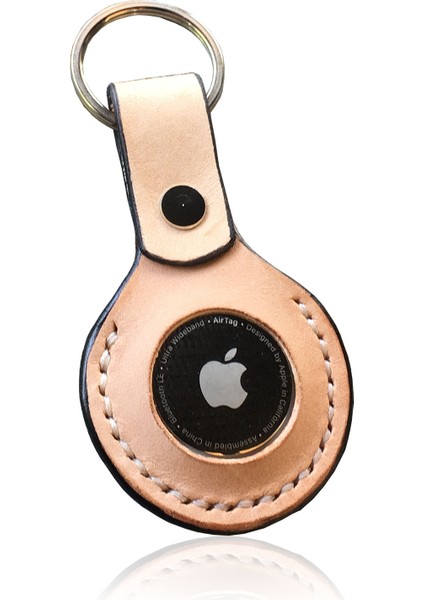 Apple Airtag Anahtarlık Kılıf - Deri