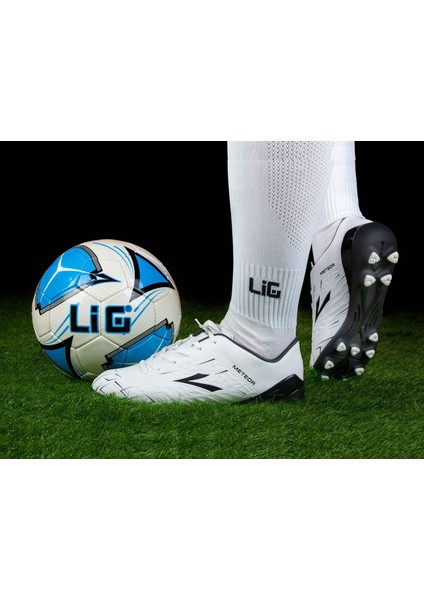 Krampon Ayakkabı Beyaz Meteor Erkek Yetişkin Kullanımı İçin Suni Deri Tasarım fırsatları