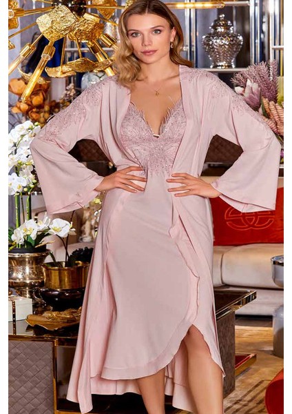 Çeyizlik Dantelli Penye 6'lı Set