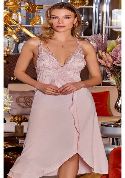 Çeyizlik Dantelli Penye 6'lı Set