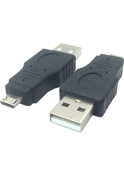 Micro USB Erkek USB Erkek Çevirici Aparat Mikro USB 2.0 Type A Plug To Micro USB Erkek