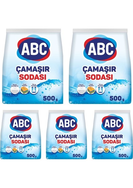 Çamaşır Sodası 5 x 500 gr