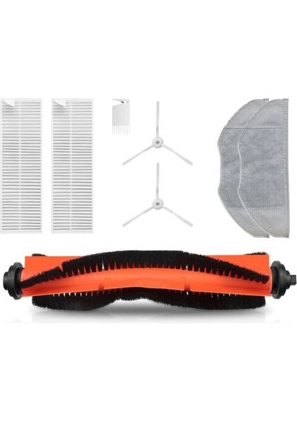 Xiaomi Mi Robot Vacuum Mop Essential 2 In 1 (Mjstg1) & G1 Uyumlu Yenileme Seti 8 Parça