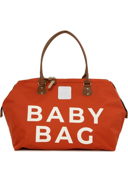 Kiremit Baby Bag Baskılı Bebek Bakım Çantası