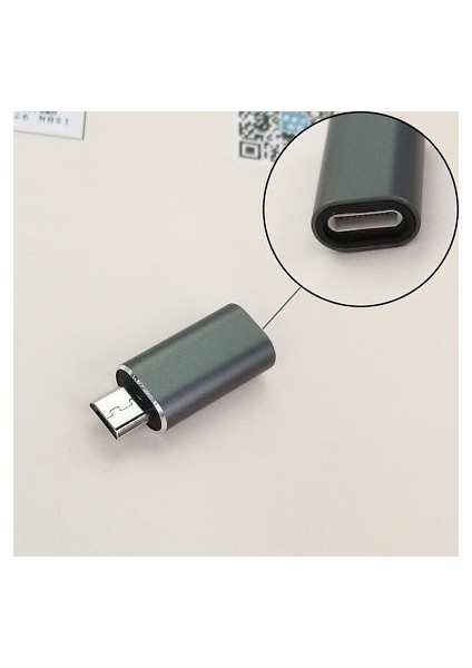 Micro USB Apple iPhone iPad Lightning Çevirici Dönüştürücü Aparat