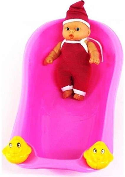 Küvetli Bebek Bornozlu