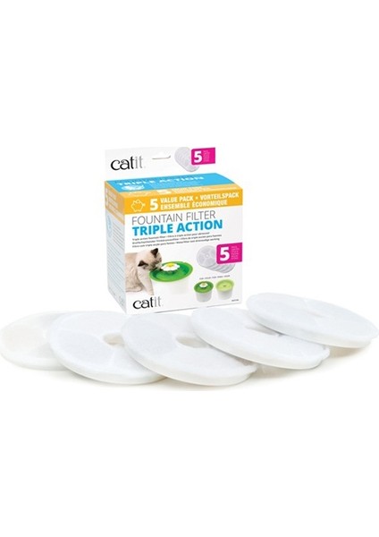 2.0 Triple Action Filter 5 Pack