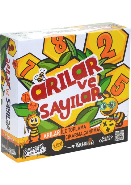 EZK14 Arılar ve Sayılar Çocuk Oyunu-Kolat