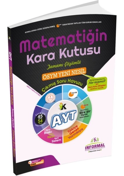 AYT Matematiğin Kara Kutusu Tamamı Çözümlü Çıkmış Sor Bankası