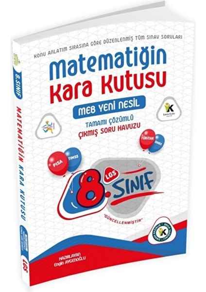 2023 8. Sınıf LGS Matematiğin Kara Kutusu Tamamı Çözümlü Çıkmış Sor Bankası