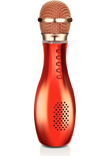 Wiress Bluetooth Mikrofon Kırmızı (Yurt Dışından)