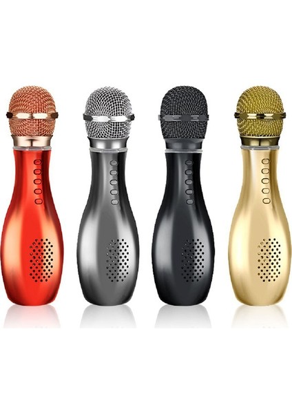 Wiress Bluetooth Mikrofon Kırmızı (Yurt Dışından)