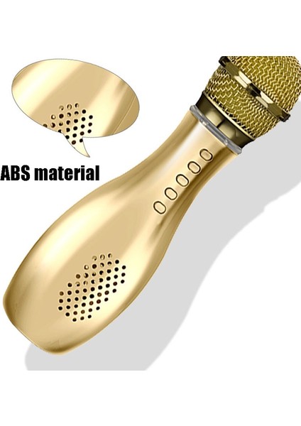 Wiress Bluetooth Mikrofon Kırmızı (Yurt Dışından)