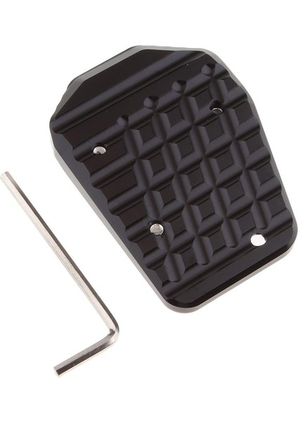 Motosiklet Kickstand Uzatma Plakası Siyah (Yurt Dışından) modelleri