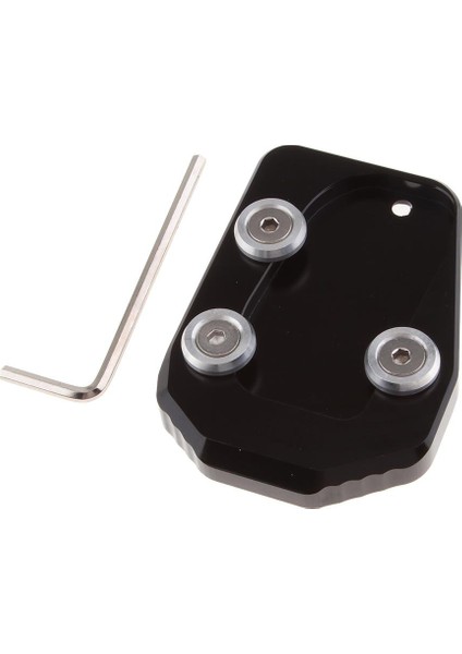 Motosiklet Kickstand Uzatma Plakası Siyah (Yurt Dışından) indirimleri