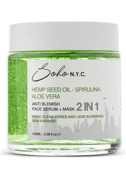 Soho N.Y.C. Anti Blemish-Leke Karşıtı Maske Etkili Serum