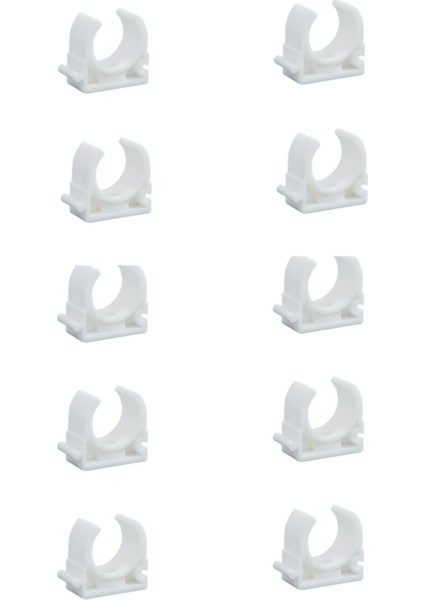 20 mm Kelepçe Tekli -10 Adet