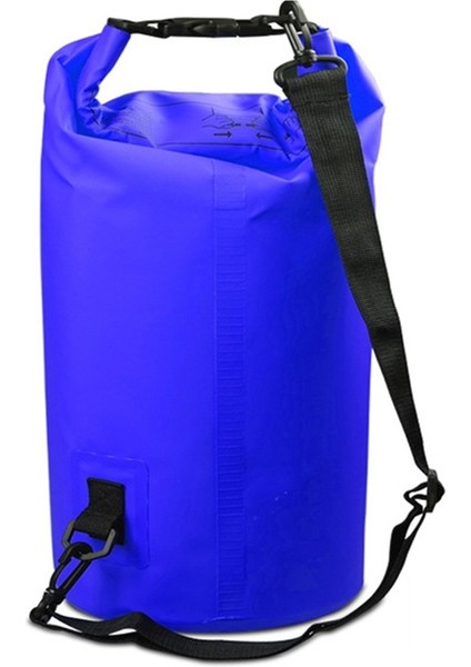 Pvc Su Geçirmez Namlu Torbası, Kapasite: 20 lt. (Koyu Mavi) (Yurt Dışından)