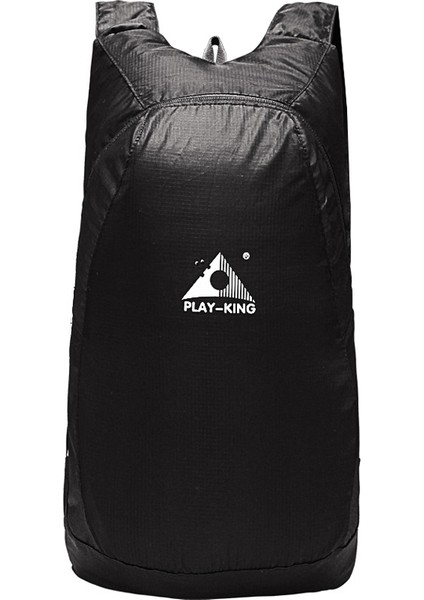 20 lt. Dış Mekan Taşınabilir Katlanabilir Anti-Splash Ultralight Torba, Maksimum Yük: 15 kg. (Siyah) (Yurt Dışından)