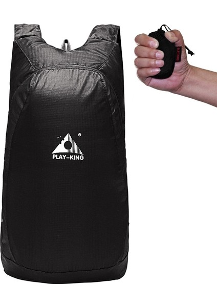 20 lt. Dış Mekan Taşınabilir Katlanabilir Anti-Splash Ultralight Torba, Maksimum Yük: 15 kg. (Siyah) (Yurt Dışından) modelleri