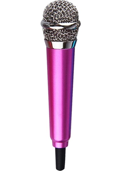 Taşınabilir Mini Vokal Enstrüman Karaoke Mikrofon Hoparlör Makinesi Vokal Kayıt Gül Altın (Yurt Dışından)