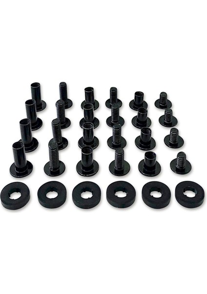 30 Piece Combo Head Screw Kit