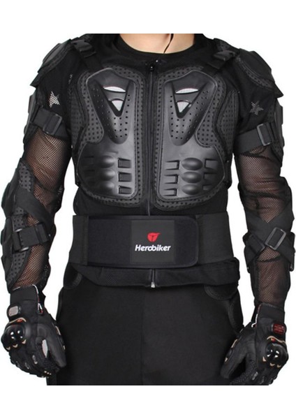 1 Suit Herobiker Tam Vücut Koruyucu Armer Ceket Göğüs Koruması Kırmızı Xl (Yurt Dışından) modelleri
