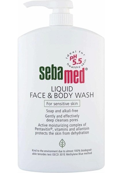 Liquid Face & Body Wash 1 Lt (SBM101)