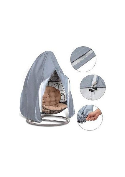 Yumurta Kabuğu Salıncak Gri(Yurt Dışından)