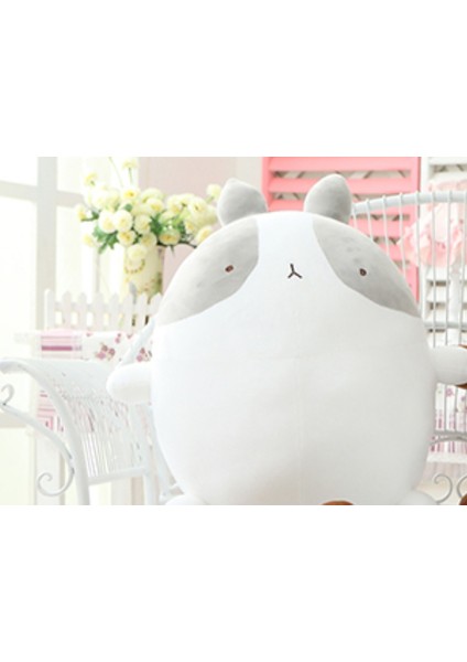 40 cm Sevimli Molang Peluş Oyuncak - Gri (Yurt Dışından)