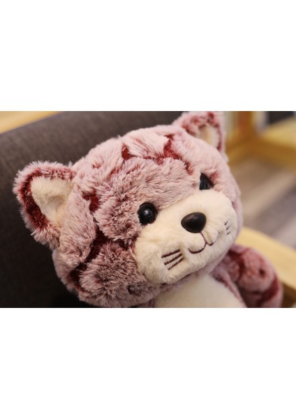 1 Adet 50 cm Peluş Oyuncak Yumuşak Kedi Siyah Gri Kedi Peluş Oyuncaklar Yurt Dışından)