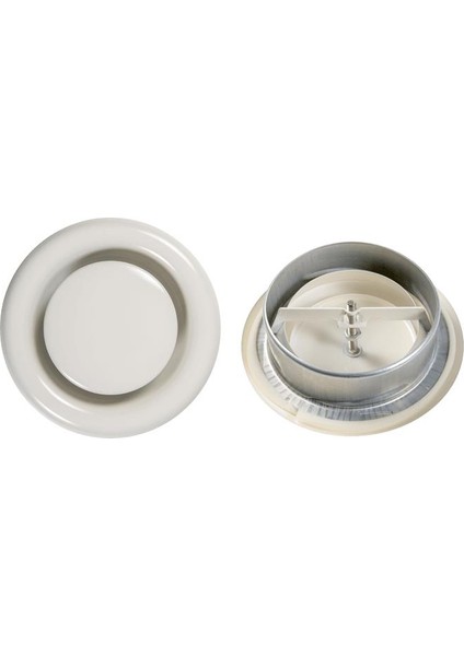 150 mm Metal Gemici Anemostadı Emiş Üfleme Sızdırmaz Contalı Kolay Montaj Agmair Agm Havalandırma