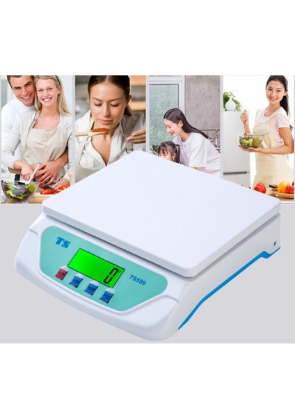 LCD Ekran Elektronik Ölçekler Tartım Mutfak Terazi Gram Ev Elektronik Denge Ağırlığı (Yurt Dışından)
