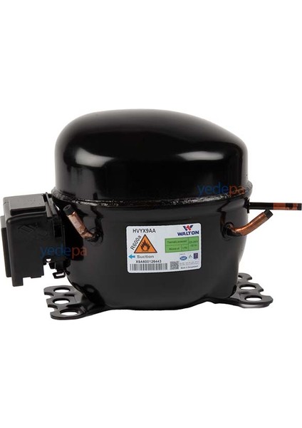 Walton 1/4+ Buzdolabı Soğutucu Kompresör - GVYX9AA (R600)
